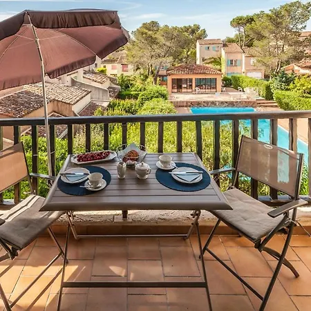 Geschmackvoll Eingerichtetes Le Poisson Bleu, 2 Terrassen, Pool, Meerblick, Eigener Parkplatz Apartment